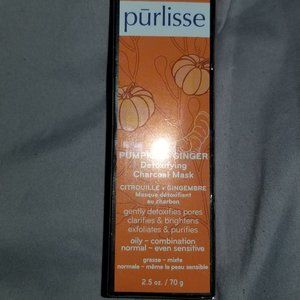 Purlisse Pumpkin + Ginger Detoxifying Charcoal Mask 2.5 oz